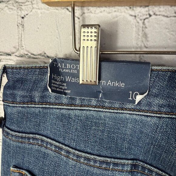 Talbots High Waist Modern Ankle Jeans Size 10P NWT - Picture 7 of 10